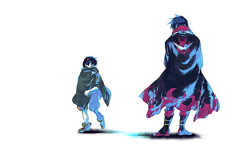 två manliga anime karaktärer, Tengen Toppa Gurren Lagann, Simon, Kamina, HD tapet HD wallpaper