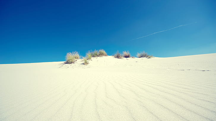 砂漠の砂HD、自然、砂漠、砂、 HDデスクトップの壁紙