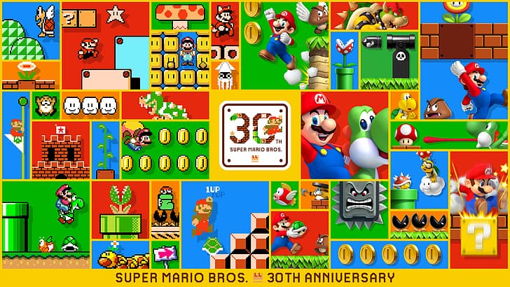 Super Mario Bros., Super Mario Odyssey, HD wallpaper