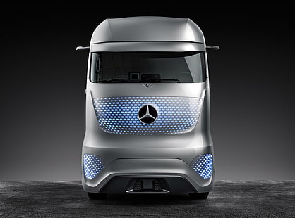 mercedes benz truk masa depan 2025 4k keren, Wallpaper HD HD wallpaper