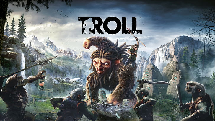 Troll e eu, 5K, jogos, troll e eu poster, troll, 5k, HD papel de parede