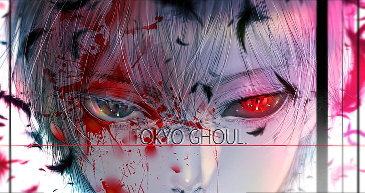 Anime, Tokyo Ghoul, Ken Kaneki, Fond d'écran HD