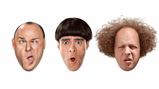 Movie, The Three Stooges, Chris Diamantopoulos, Sean Hayes, Will Sasso, HD тапет HD wallpaper
