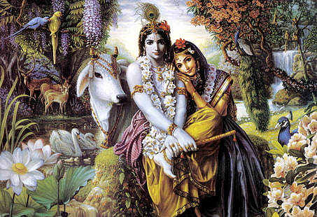 Decodificar la mitología hindú Krishna La perspectiva histórica 97045, Fondo de pantalla HD HD wallpaper