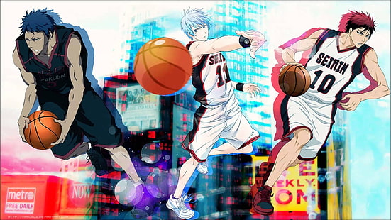 Kuroko no Basket, Fondo de pantalla HD HD wallpaper