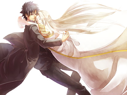 Série Fate, Fate / Zero, Kiritsugu Emiya, Irisviel von Einzbern, Fond d'écran HD HD wallpaper