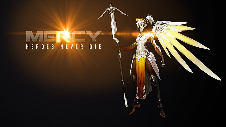 Overwatch, Blizzard Entertainment, Mercy (Overwatch), HD-Hintergrundbild