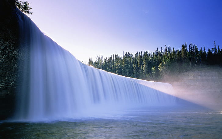 Kanadas skönhet, vattenfall, Kanada, Skönhet, Vattenfall, HD tapet