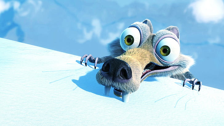 Funny, 2560x1440, really, scrat, Ice Age, ice, Age, HD wallpaper