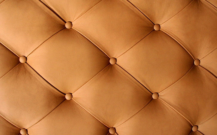 Leather texture, brown quilted leather, photography, 1920x1200, leather, texture, HD wallpaper
