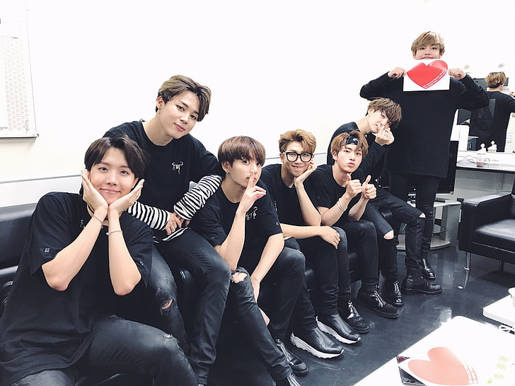 BTS, J - Hope, V, Jin, Suga, RM, Jimin, Jungkook, Fondo de pantalla HD