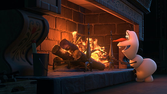 Movie, Frozen, Olaf (Frozen), HD tapet HD wallpaper