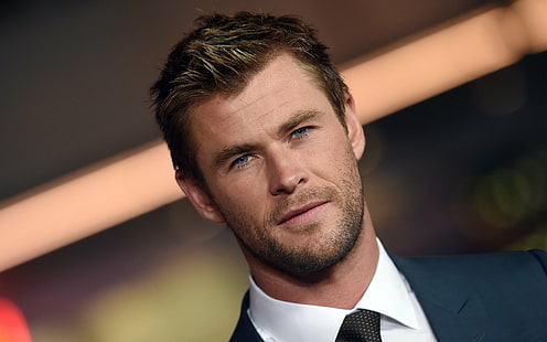 Skådespelare, Chris Hemsworth, skådespelare, australiensiska, Blue Eyes, HD tapet HD wallpaper