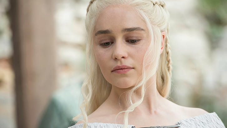 Game of Thrones, Daenerys Targaryen, ผู้หญิง, Emilia Clarke นักแสดง, วอลล์เปเปอร์ HD