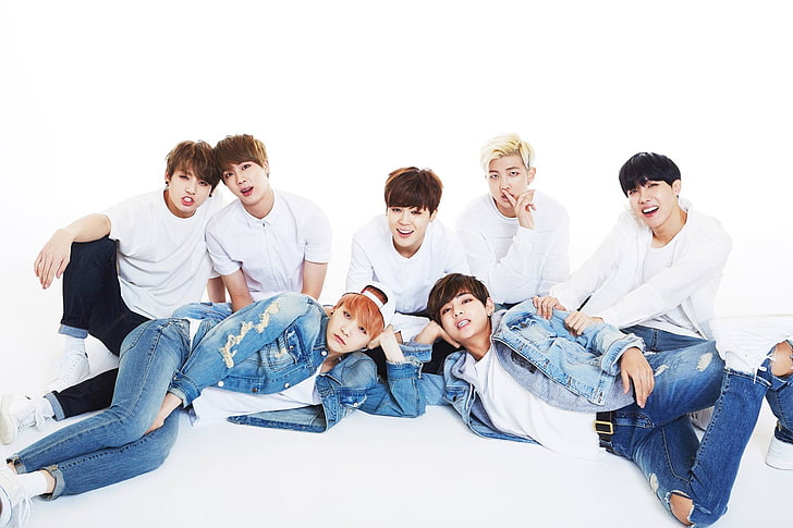 BTS, J - Umut, V, Jin, Suga, RM, Jimin, Jungkook, HD masaüstü duvar kağıdı