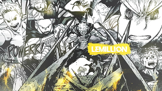  Anime, My Hero Academia, Lemillion (My Hero Academia), Mirio Togata, HD wallpaper HD wallpaper