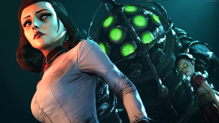 BioShock: The Collection, girl, best games, daddy, HD wallpaper |  Wallpaperbetter