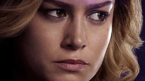 Os Vingadores, Vingadores: Ultimato, Brie Larson, Capitão Marvel, HD papel de parede HD wallpaper