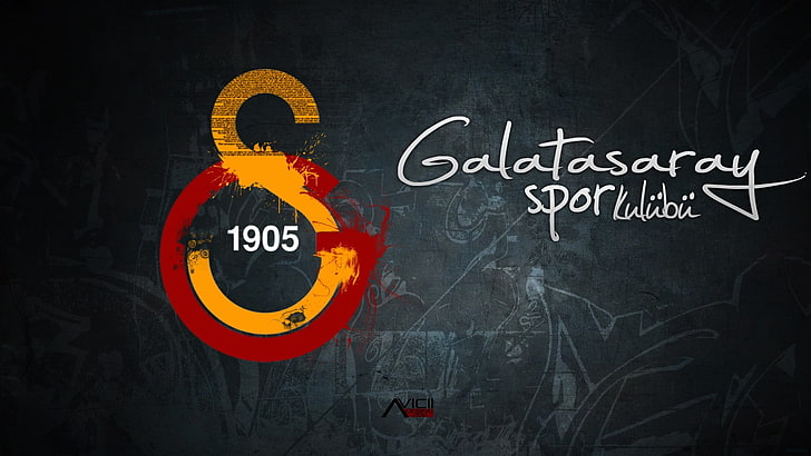 Galatasaray-Logo, Galatasaray S.K., HD-Hintergrundbild