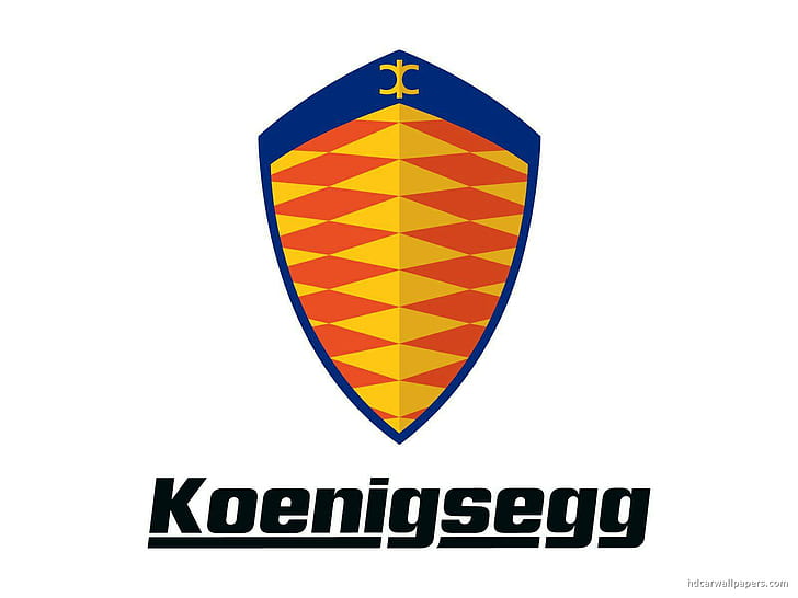 Koenigsegg Logo, logo koenigsegg, logo, koenigsegg, voitures, Fond d'écran HD