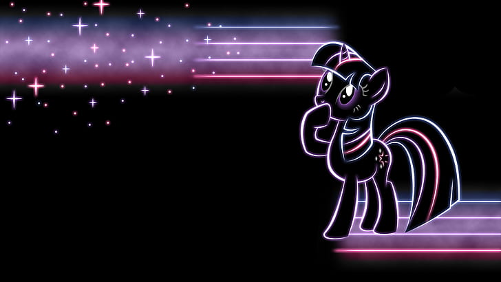 My Little Pony Twilight Sparkle HD, карикатура / комикс, малко, моето, пони, здрач, блясък, HD тапет