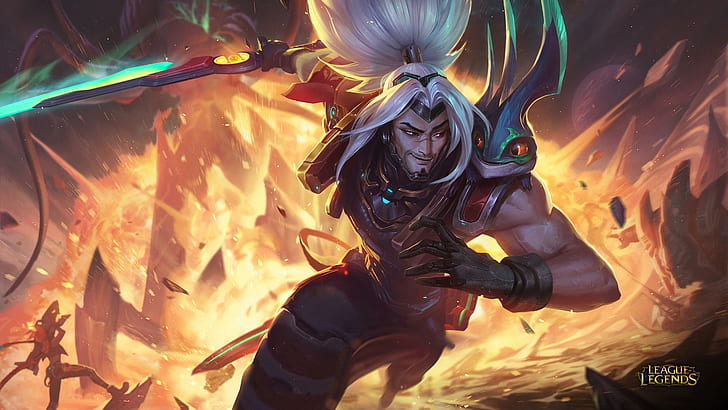 Yasuo (League of Legends), Summoner's Rift, gry wideo, League of Legends, Tapety HD