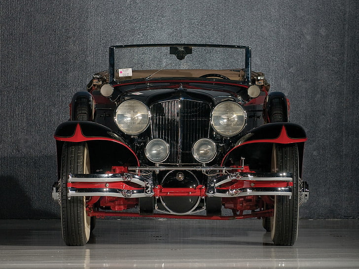 1929, kabriolet, sznurek, l 29, luksusowy, retro, Tapety HD