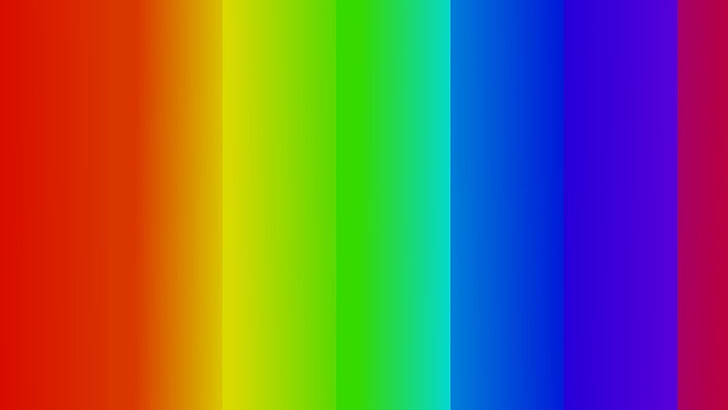 arcoiris, color liso, Fondo de pantalla HD