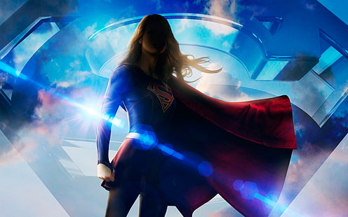 Телевизионно предаване, Supergirl, Melissa Benoist, HD тапет HD wallpaper