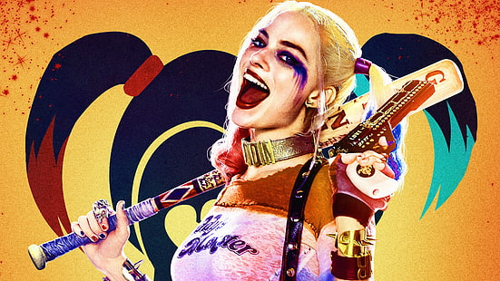 Harley Quinn w Suicide Squad 4K 8K, Harley, Quinn, Squad, Suicide, Tapety HD HD wallpaper