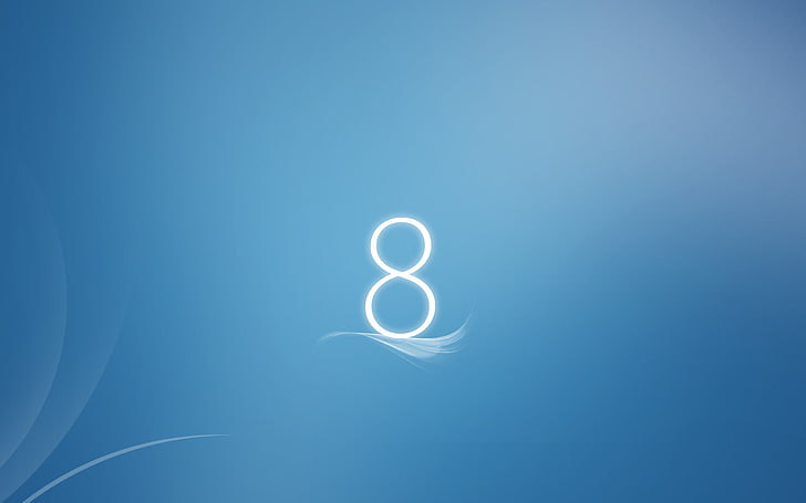 latar belakang biru dengan overlay teks putih, latar belakang, hi-tech, windows8, Wallpaper HD