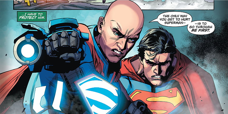 Superman, Lex Luthor, HD wallpaper