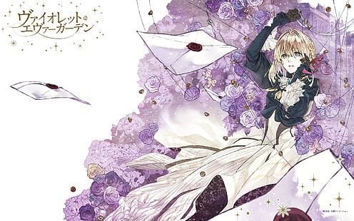 อะนิเมะ, Violet Evergarden, Violet Evergarden (ตัวละคร), วอลล์เปเปอร์ HD HD wallpaper