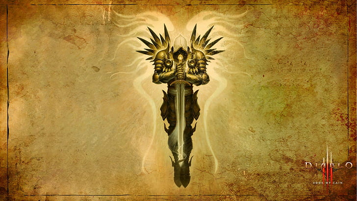 Diablo, видеоигры, Tyrael, Blizzard Entertainment, Diablo III, HD обои