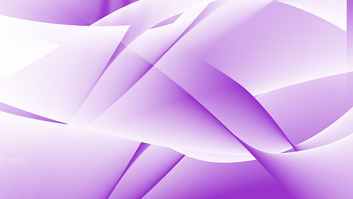Lila digitale Tapete, Weiß, Lila, Abstraktion, HD-Hintergrundbild