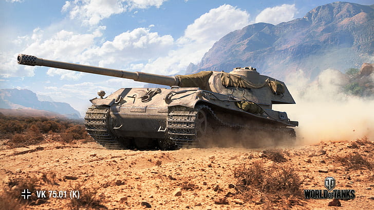WoT, World of Tanks, Wargaming, VK 75.01 (K), HD wallpaper