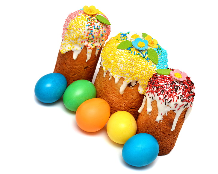 снимка, Великден, яйца, празник, храна, торта, торти, HD тапет