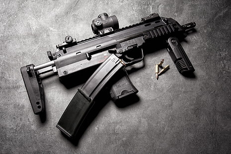 Germany, the gun, Heckler andamp; Koch, MP7, HD wallpaper HD wallpaper