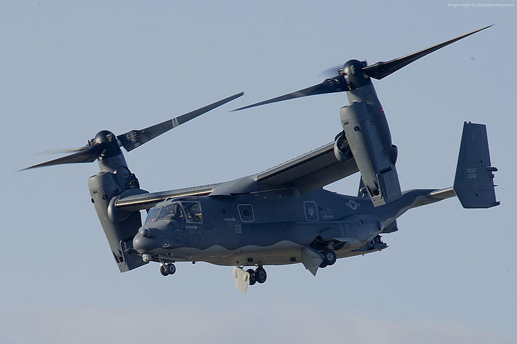 V-22 Osprey, U.S. Air Force, Bell, US Army, tiltrotor, multi-mission aircraft, Boeing, HD wallpaper