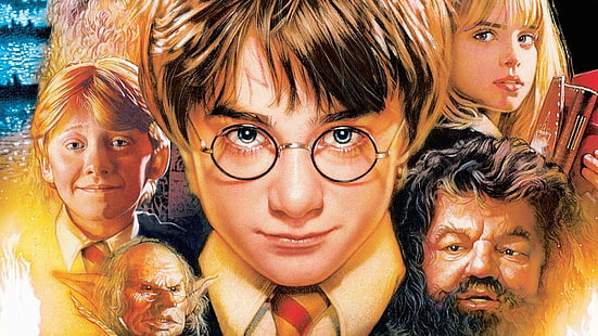 Harry Potter, Harry Potter och filosofens sten, HD tapet HD wallpaper