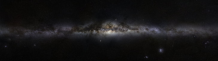 dış uzay galaksileri Samanyolu 3840x1080 Uzay galaksileri HD sanat, galaksiler, dış mekan, HD masaüstü duvar kağıdı