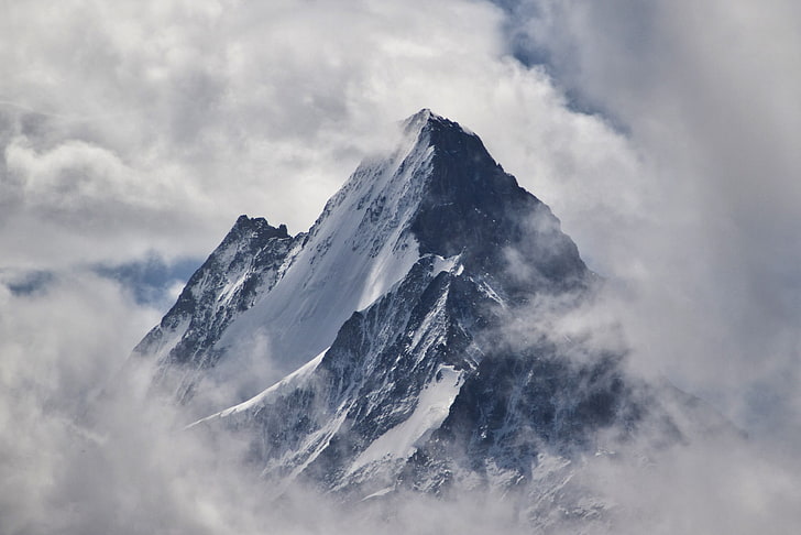 Mt.Everest Foto, Grindelwald, Schweiz, Berge, Natur, Bern, HD-Hintergrundbild