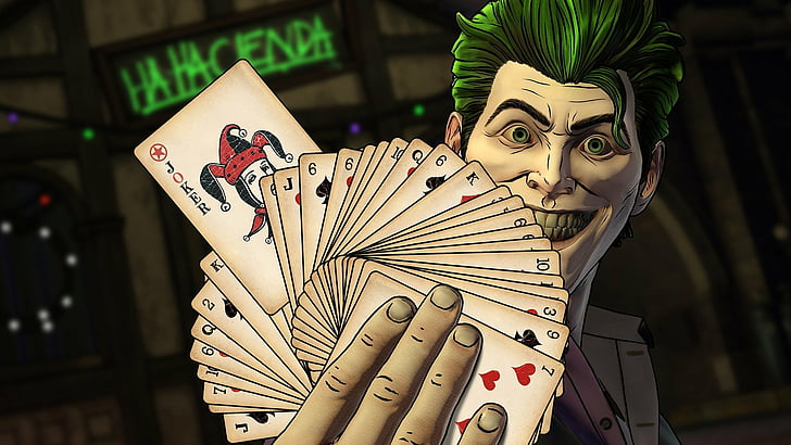 Videospiel, Batman: The Telltale Series, Karte, Joker, HD-Hintergrundbild