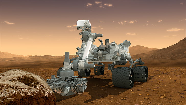 Mars, NASA, the Rover, Curiosity, HD wallpaper