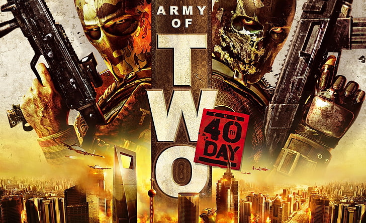 Army Of Two The 40th Day, Army of Two poster, Games, Other Games, Army, 40th, HD wallpaper