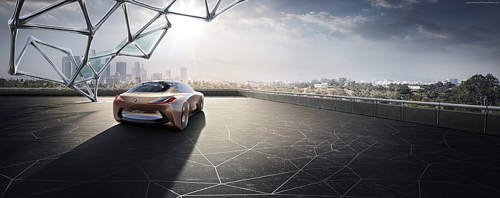 BMW Next 100, Vision Next 100, conceito, HD papel de parede