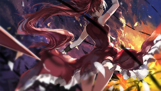 Anime, Puella Magi Madoka Magica, Kyōko Sakura, HD-Hintergrundbild HD wallpaper