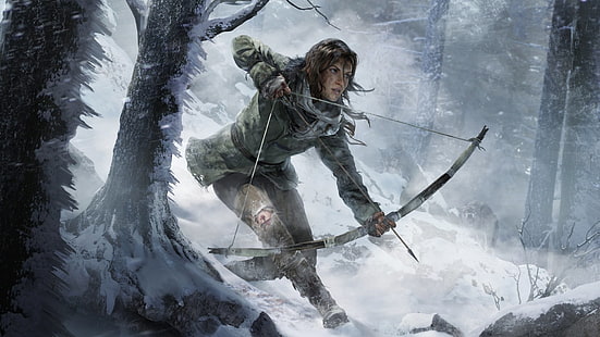 Обои Shadow of the Tomb Raider, Расхитительница гробниц, HD обои HD wallpaper