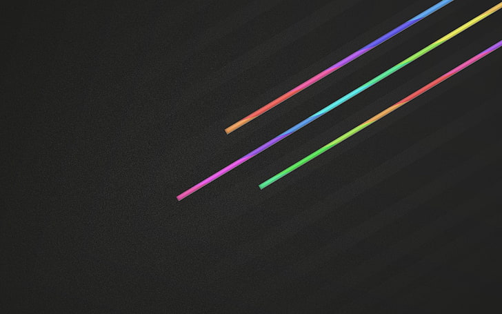 разноцветные параллельные линии, простой фон, простые линии, HD обои