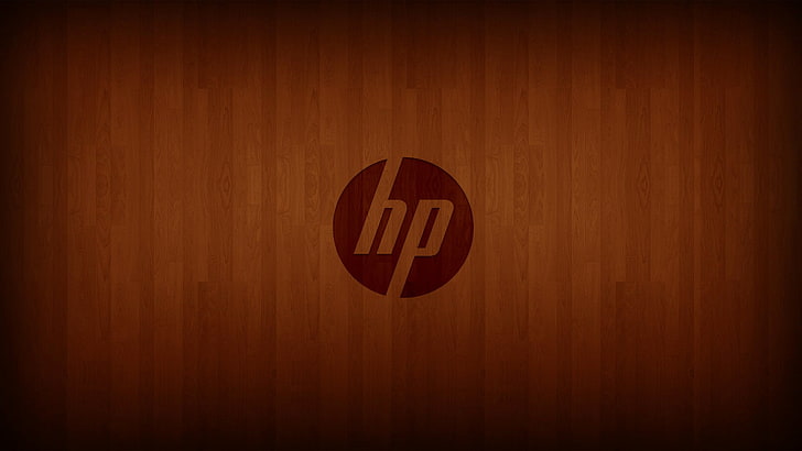 HP logo, Wallpaper, logo, flooring, office, emblem, Hewlett-Packard, copiers, HD wallpaper